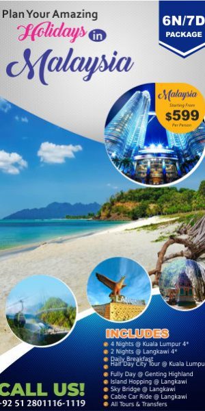 Malaysia 6N 7D pkg